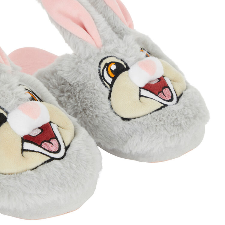 Chaussons polaires print panpan panpaniz gris.