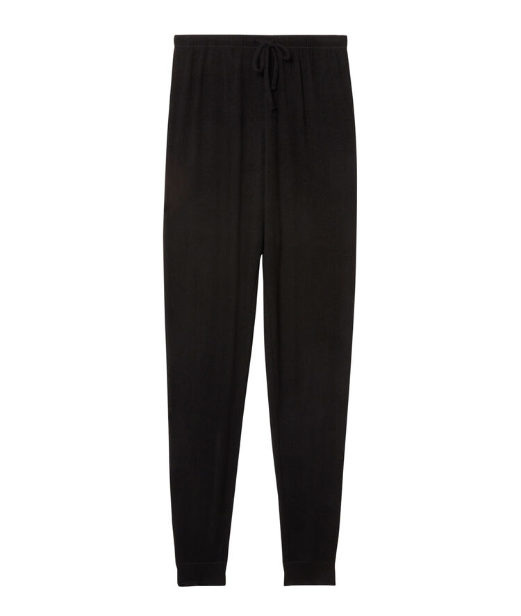 Pantalon en maille - noir noir.