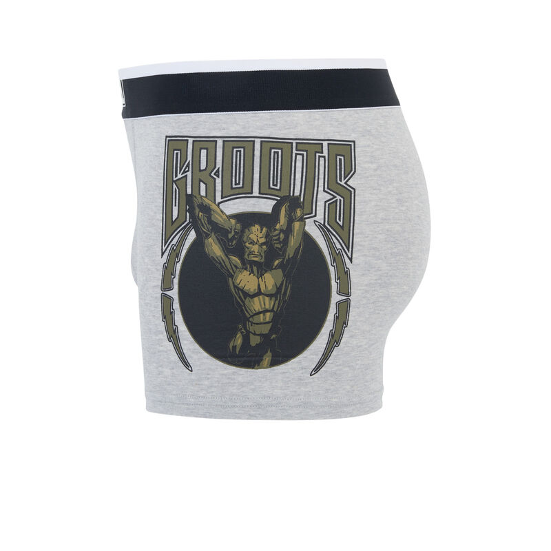 Boxer en coton licence marvel jesappelliz gris.