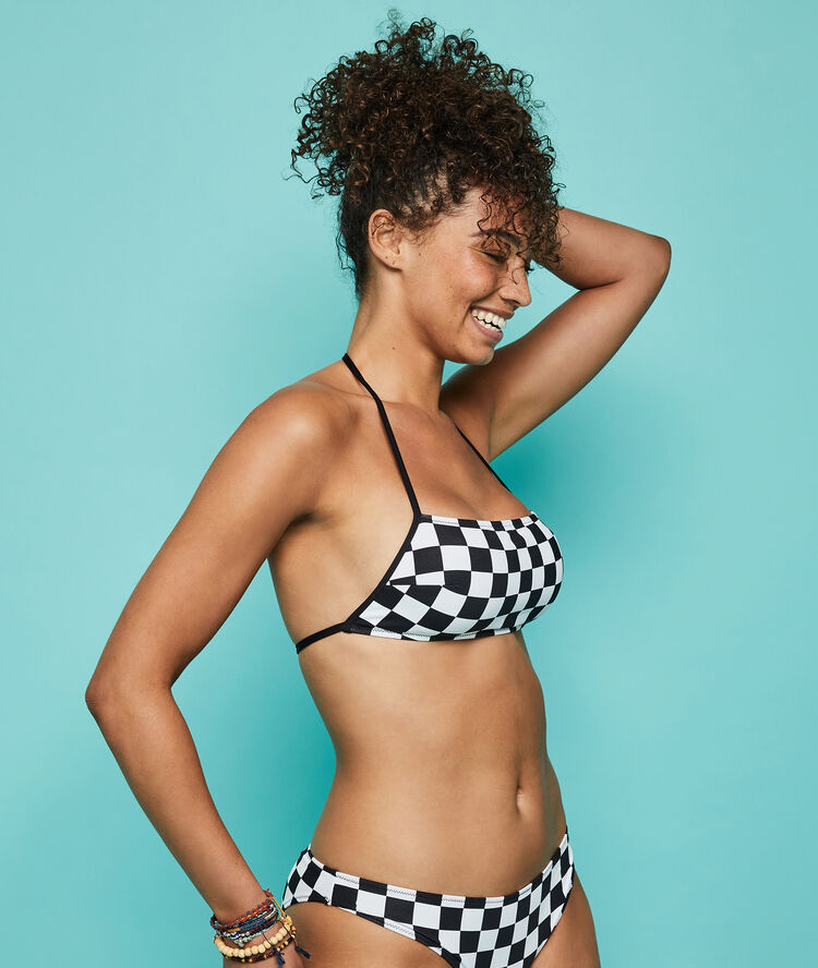 Haut de maillot de bain blanc surfdamiz blanc.