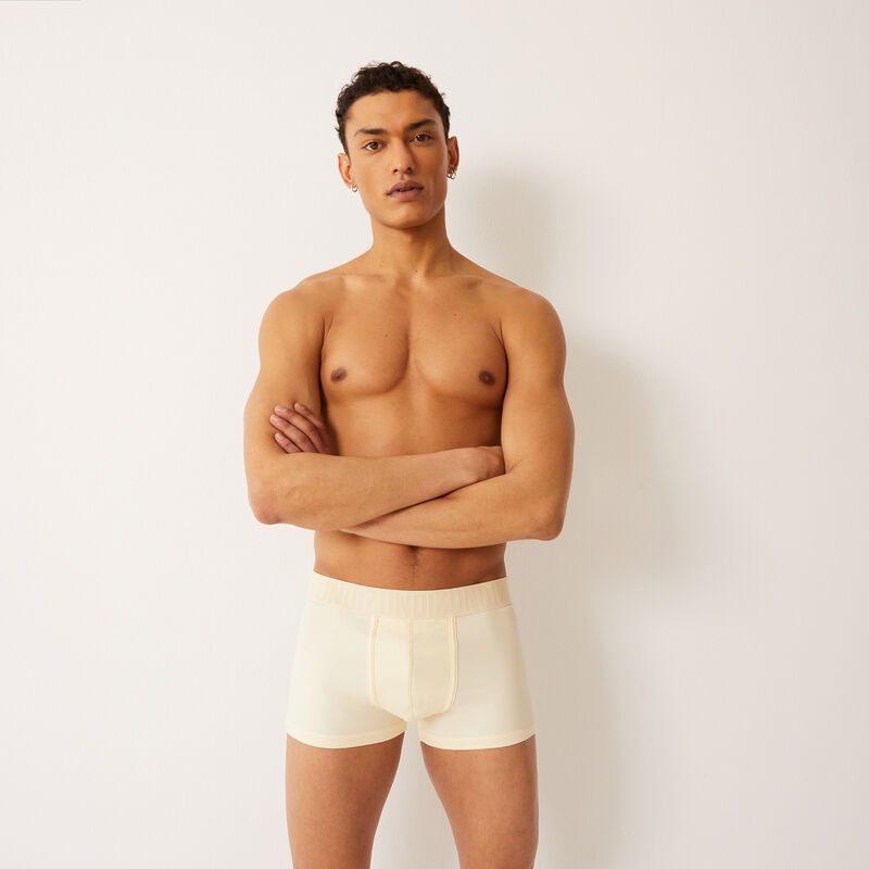 boxer uni à élastique imprimé Undiz - beige boxer uni à élastique imprimé Undiz - beige;