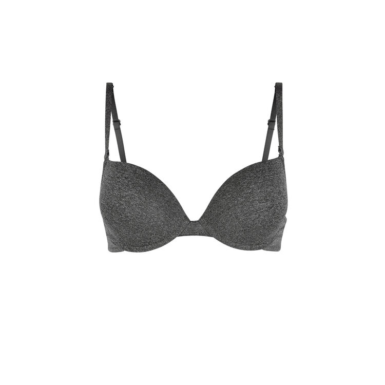 Soutien-gorge gel gris chine micro gris.