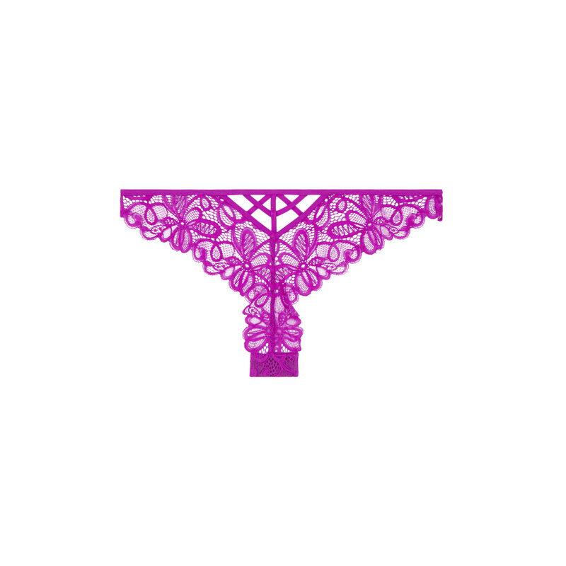 Tanga en dentelle - fuchsia Tanga en dentelle - fuchsia;
