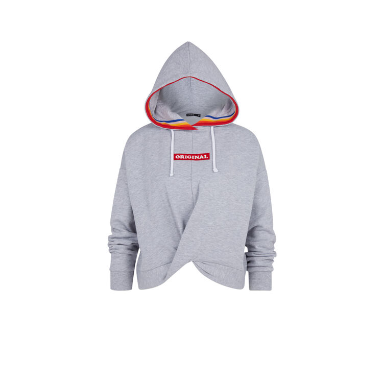 Sweat gris microisiz Sweat gris microisiz;