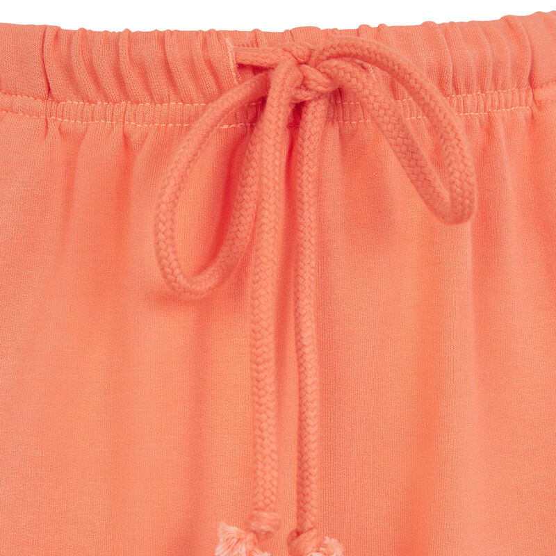 short molletoné - orange short molletoné - orange ;
