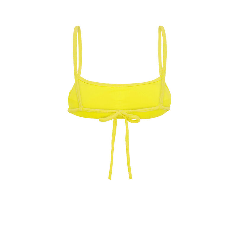 Haut de maillot de bain jaune sikiniz Haut de maillot de bain jaune sikiniz;