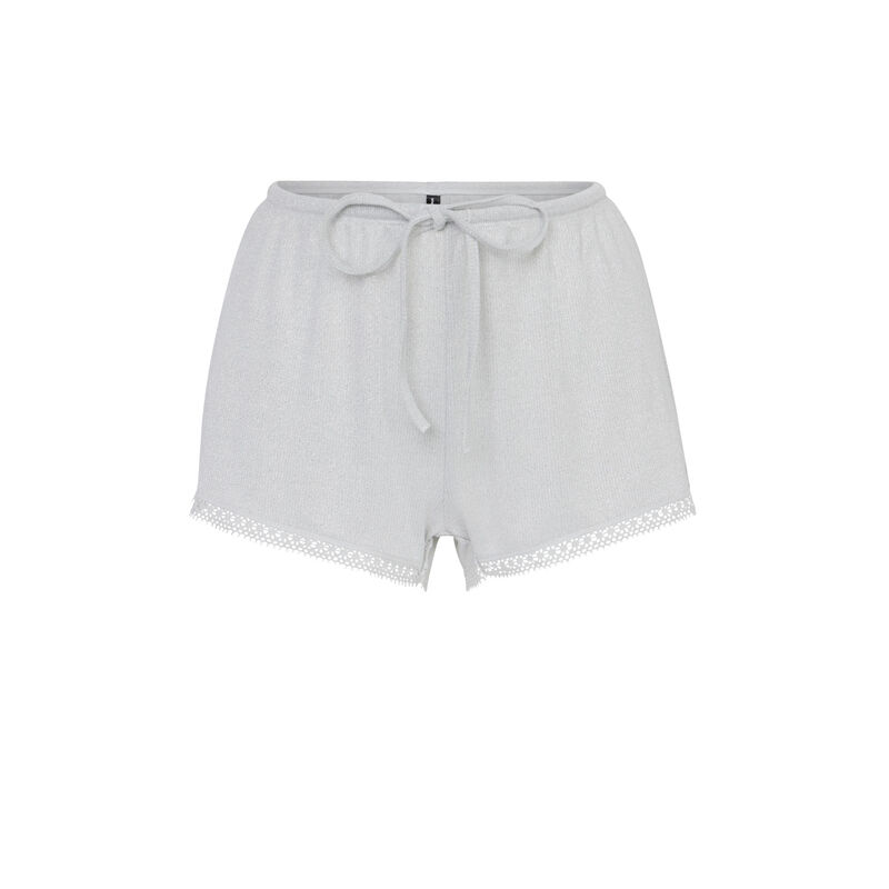 Short en jersey brillant luximiz - beige Short en jersey brillant luximiz - beige;