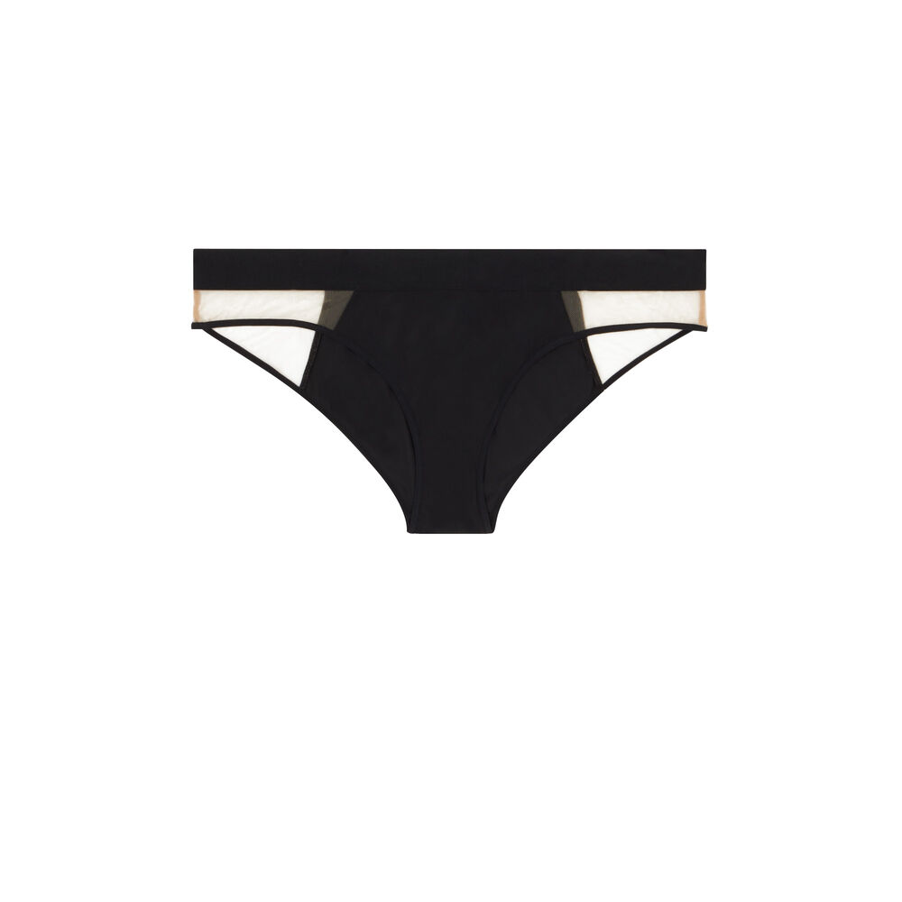 Shorty en tulle - noir noir.