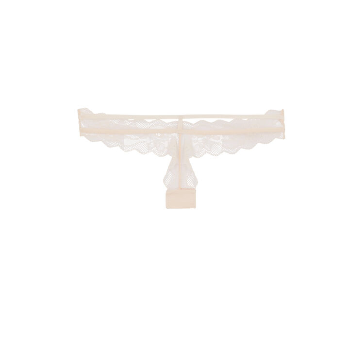 Tanga rose poudré likiz Tanga rose poudré likiz;