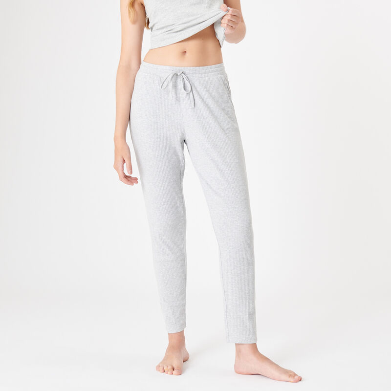 Pantalon en jersey - gris clair Pantalon en jersey - gris clair ;