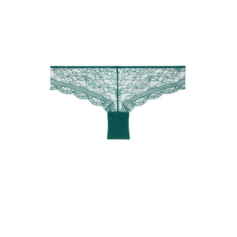 Shorty en dentelle everydayiz vert.