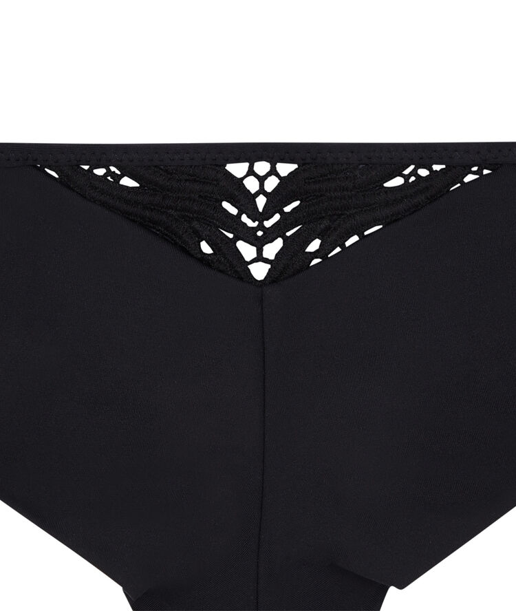 Bas de maillot de bain tanga - noir noir.