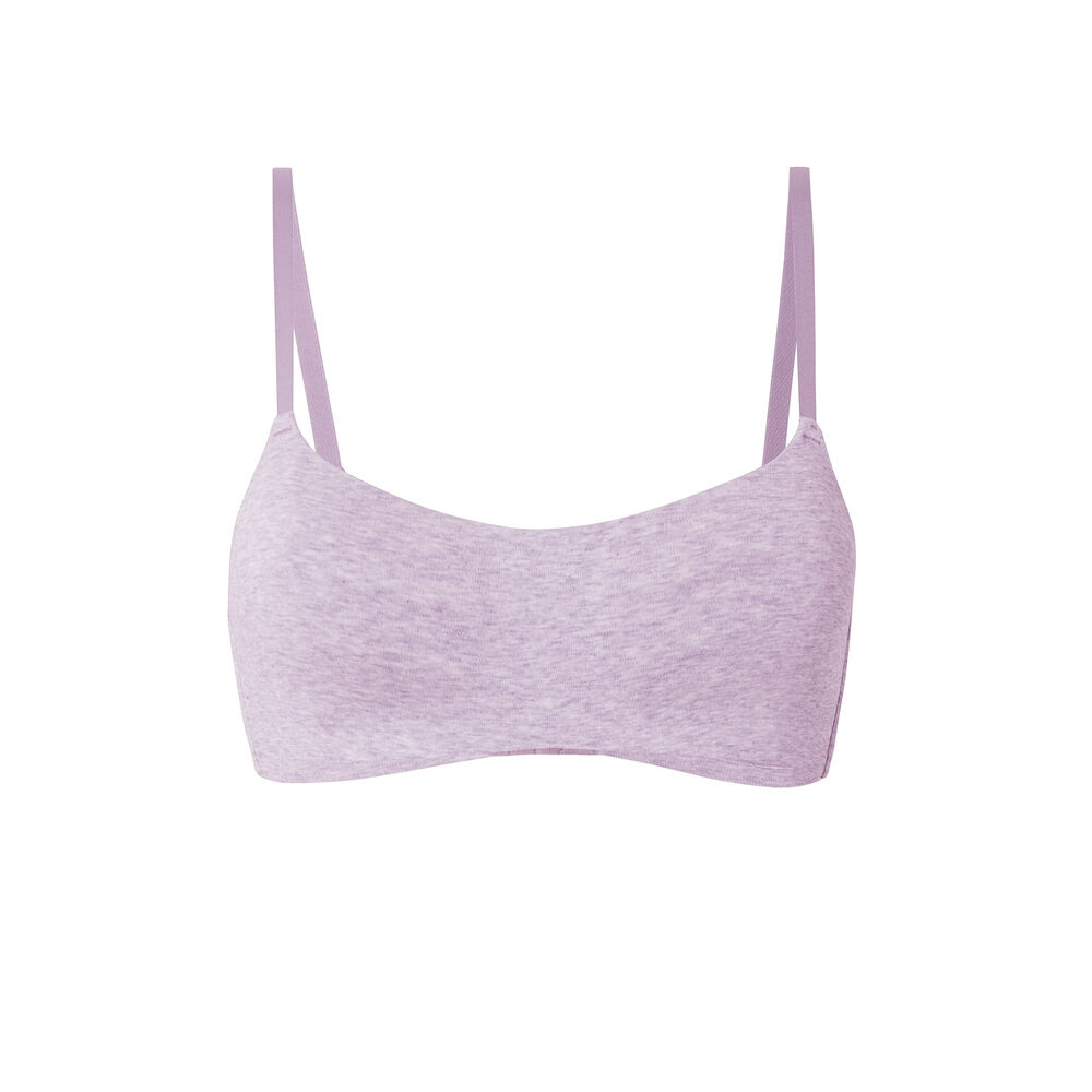Soutien-gorge ampliforme sans armatures - lilas violet.