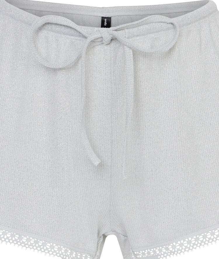 Short en jersey brillant luximiz - beige beige.
