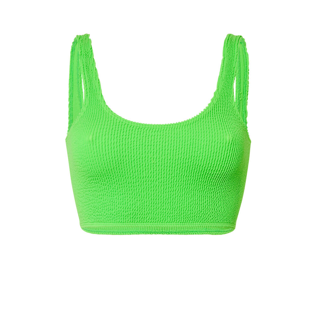 Haut de maillot taille unique brassière - vert vert.