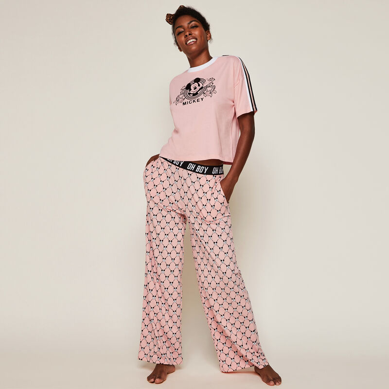 Top à manches courtes print Mickey lomickiz Top à manches courtes print Mickey lomickiz;