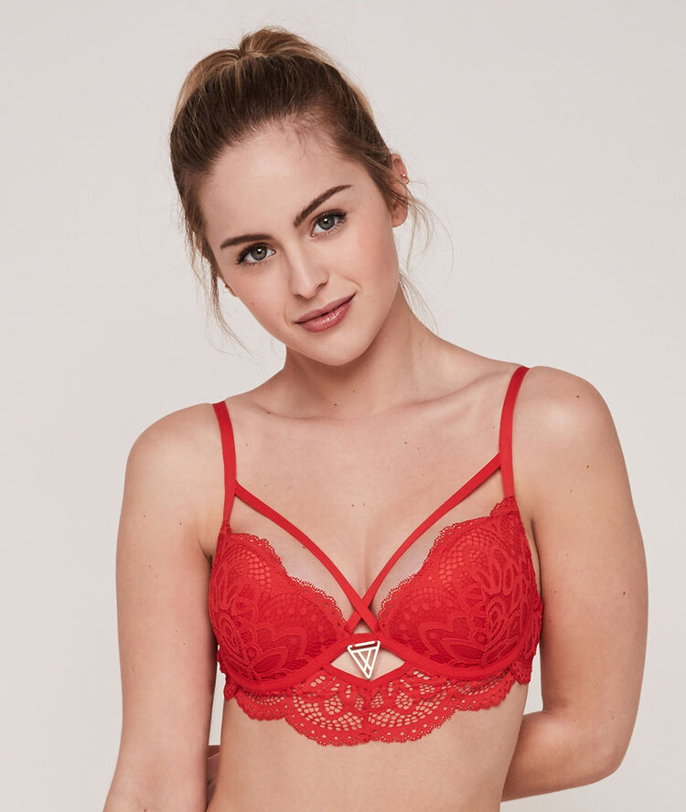 Tanga rouge precieusiz rouge.