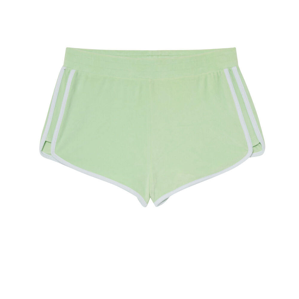 Short en velours - vert vert.