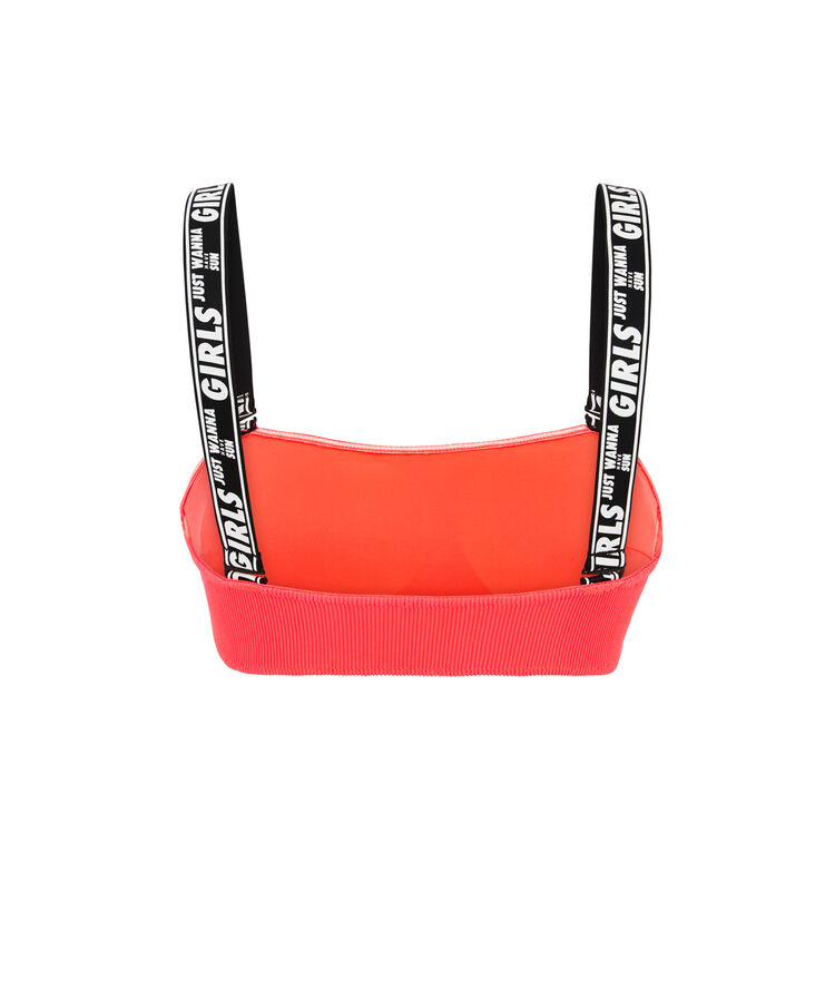 Haut de maillot de bain corail fungaufriz corail.