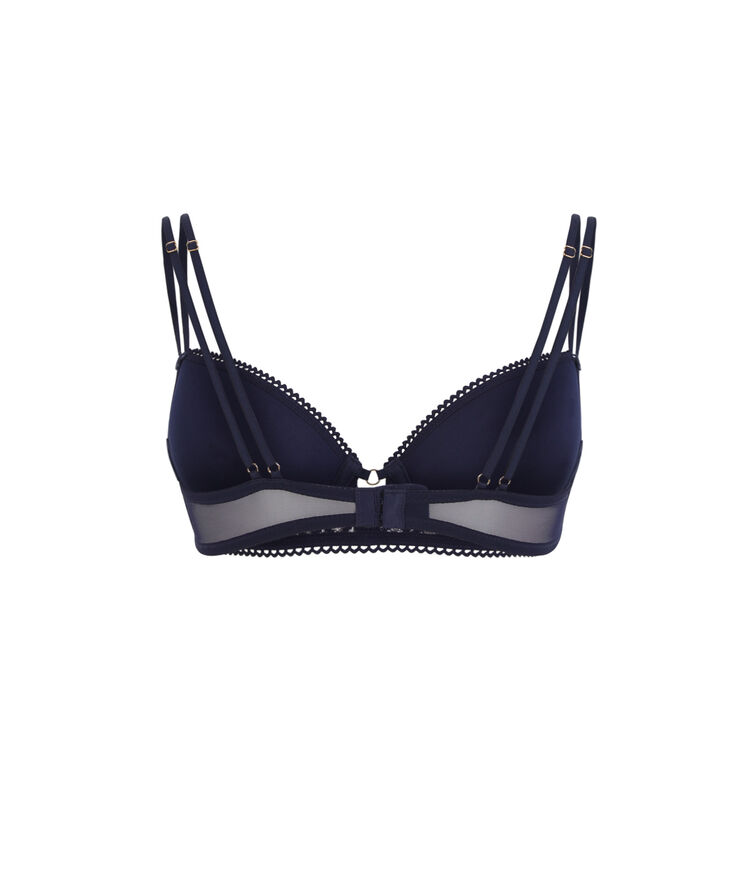 Soutien-gorge ampli bleu marine lurexiz bleu.