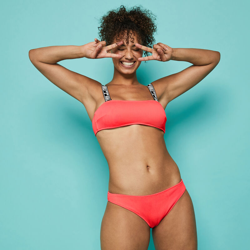 Haut de maillot de bain corail fungaufriz Haut de maillot de bain corail fungaufriz;