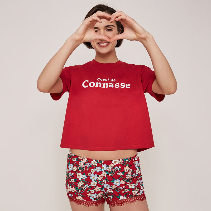 Short à imprimé stupidiz Short à imprimé stupidiz;