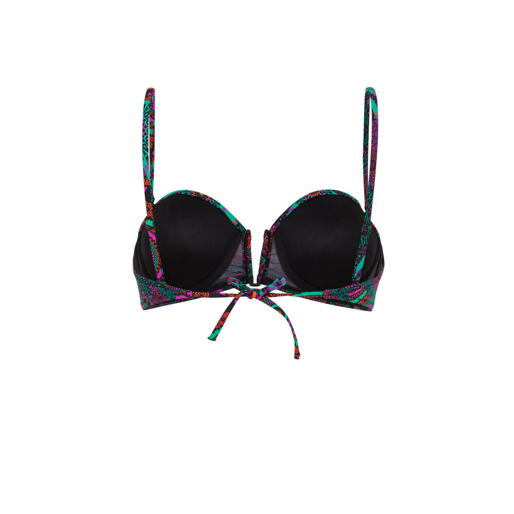 Haut de maillot de bain bandeau - violet violet.