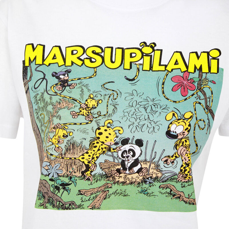 Top à manches courtes Marsupilami - blanc Top à manches courtes Marsupilami - blanc;