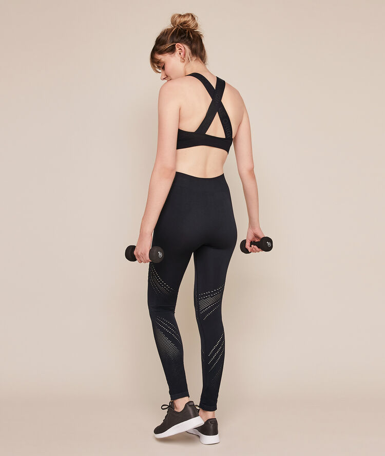 Brassière sport sans coutures activiz noir.