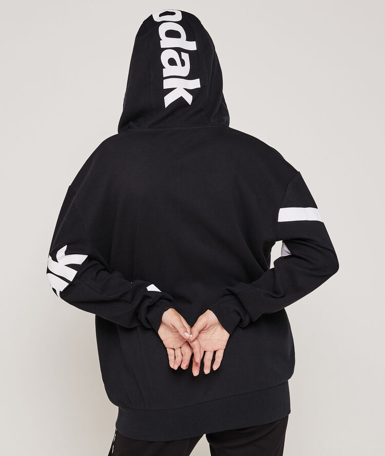 Veste à capuche kodayokiz noir.