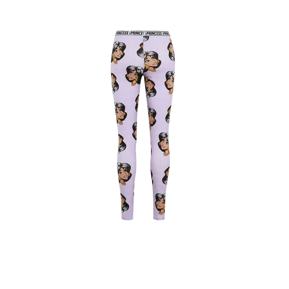 Legging à motifs jasmine - violet violet.