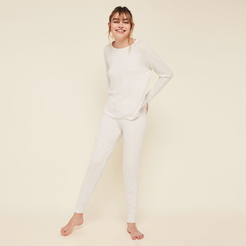 Pantalon en maille grattée quodiz Pantalon en maille grattée quodiz;
