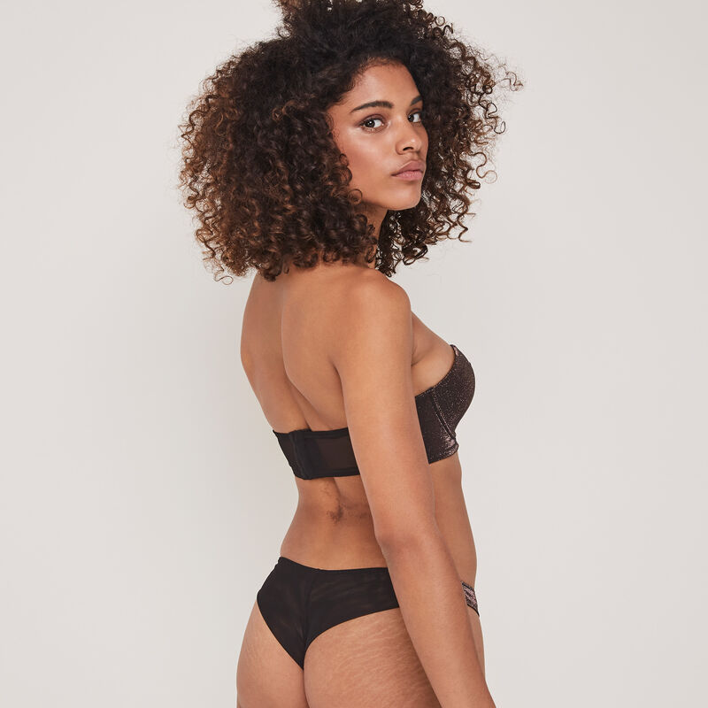 Soutien-gorge bustier ampliforme brillant partiz braiz Soutien-gorge bustier ampliforme brillant partiz braiz;