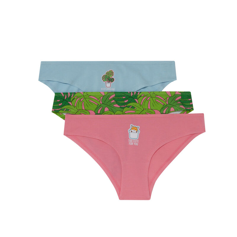 lot de 3 culottes too cute for you - rose lot de 3 culottes too cute for you - rose;