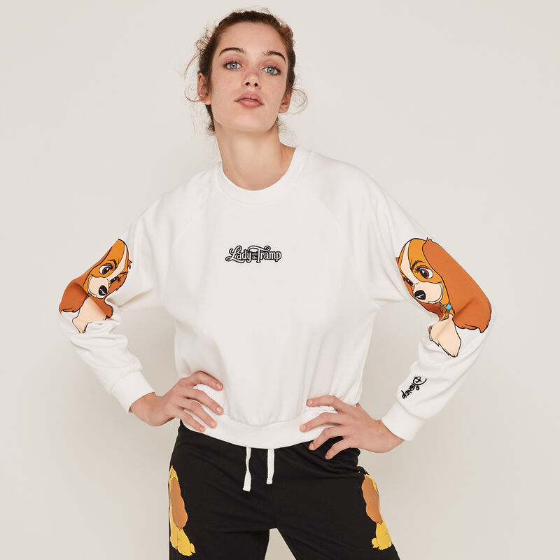 Sweat à col rond print Lady teamladiz Sweat à col rond print Lady teamladiz;