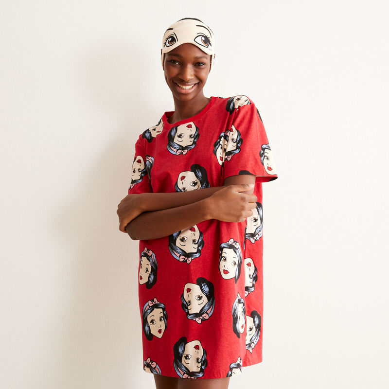 set pyjama tunique et masque Blanche Neige - rouge set pyjama tunique et masque Blanche Neige - rouge;