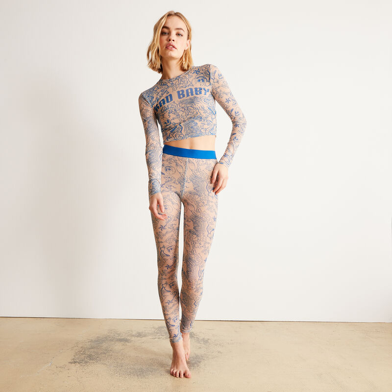 legging résille effet tatoo - nude legging résille effet tatoo - nude;