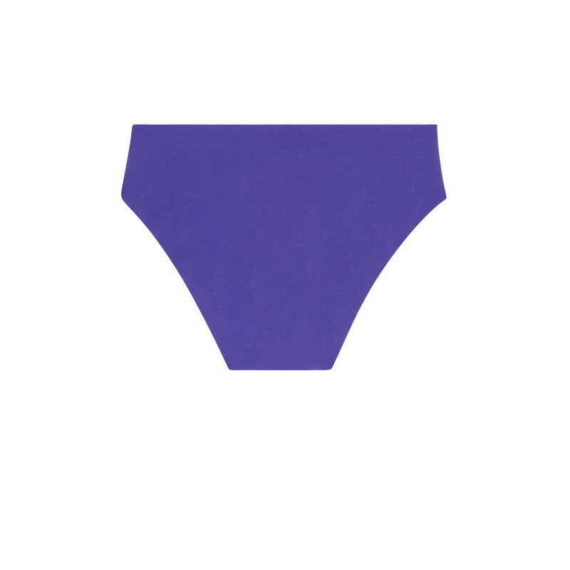 Shorty en coton uni - violet Shorty en coton uni - violet;