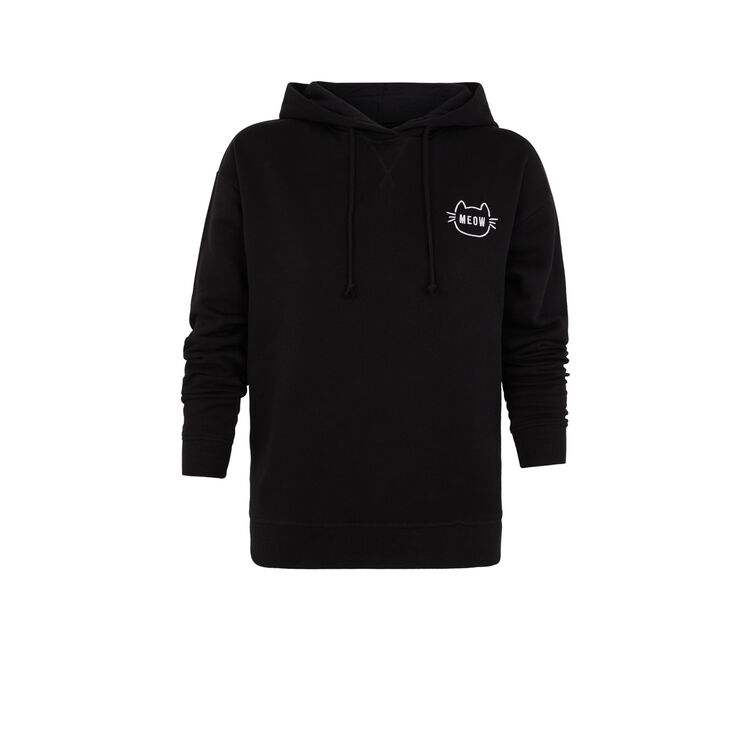 Sweat noir meowbrodiz Sweat noir meowbrodiz;