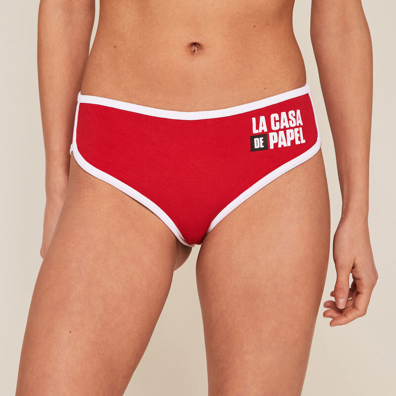 Shorty en coton Casa de Papel - rouge Shorty en coton Casa de Papel - rouge;