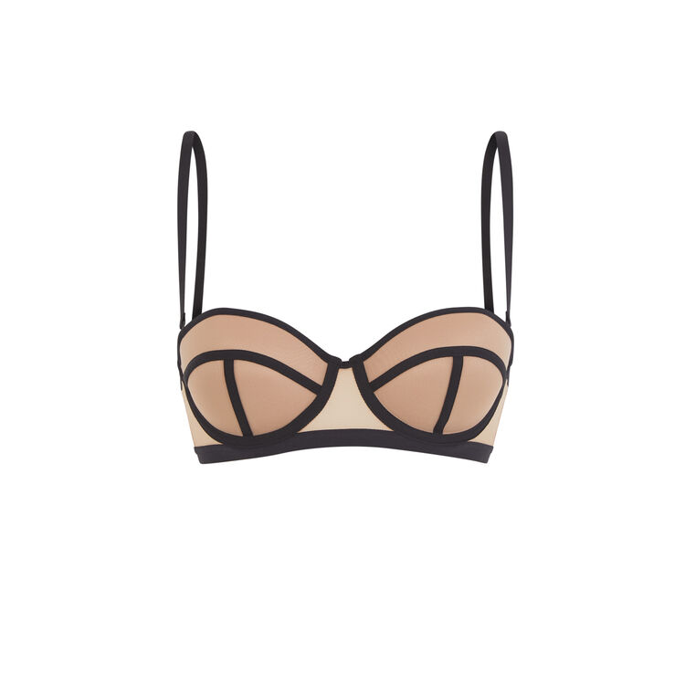 Soutien-gorge bandeau push noir saturiz noir.