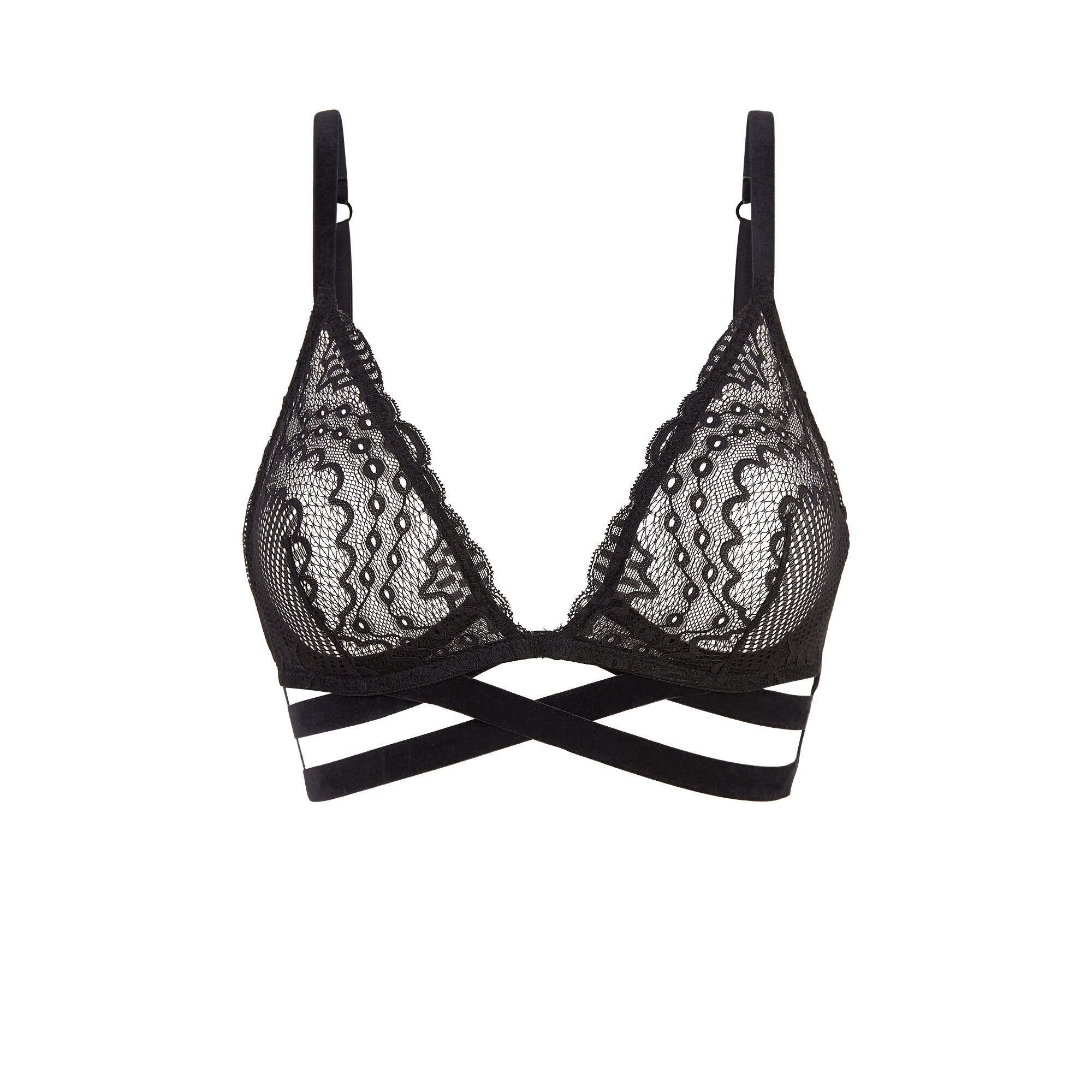 soutien gorge corbeille noir