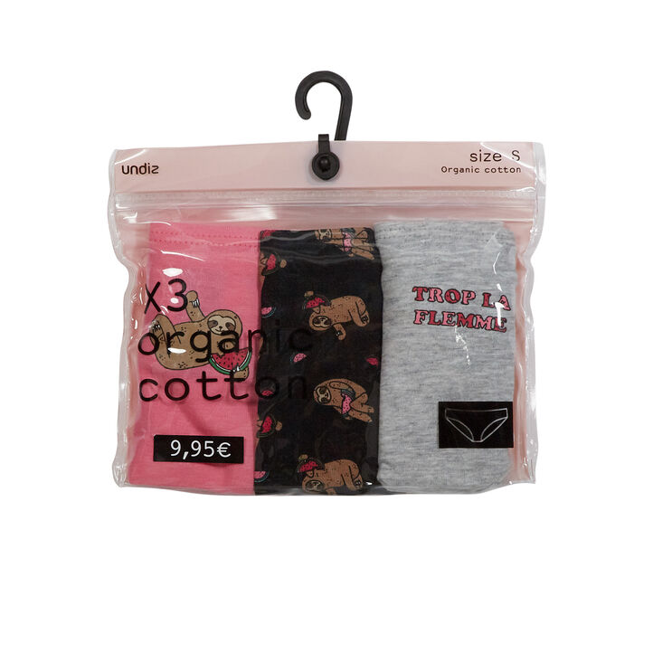 Lot de culottes trolaflemmiz pink.