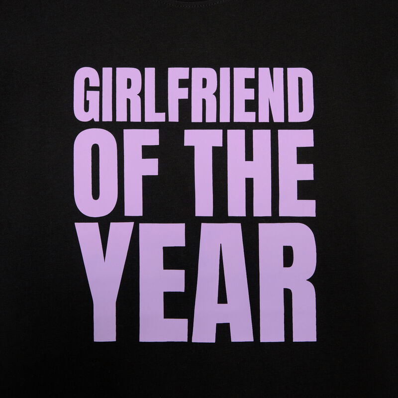 top à message girlfriend of the year - noir top à message girlfriend of the year - noir;