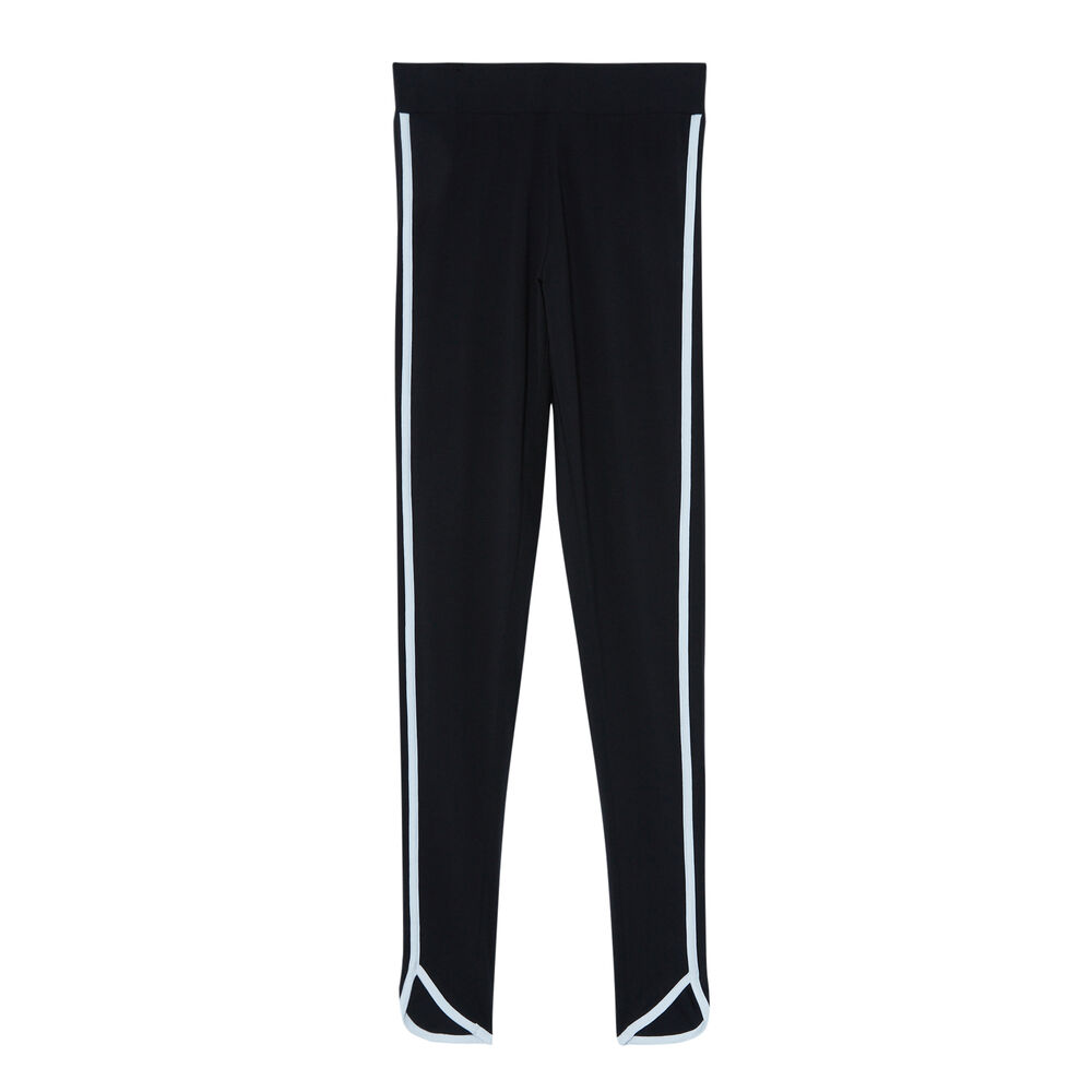 Legging à imprimé fesses à claques - noir noir.