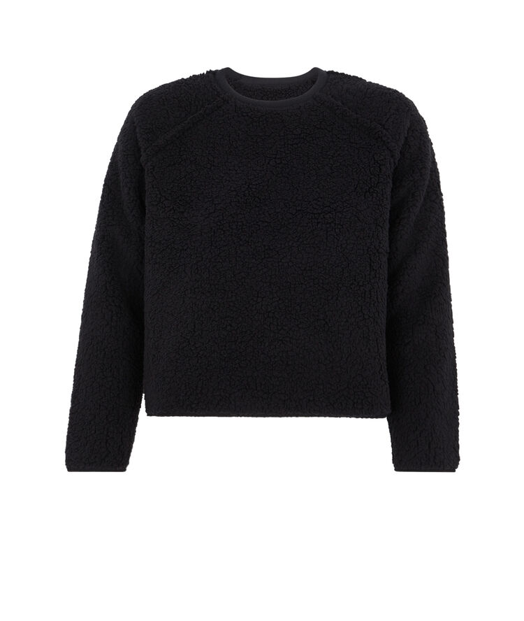 Sweat polaire réversilble sherpiz noir.