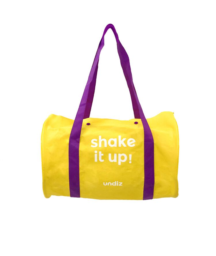 Sac bowling jaune jaune.