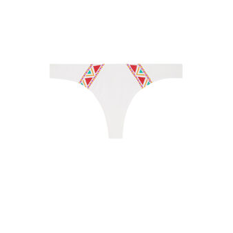 String blanc cass&eacute; mexiciz blanc cass&eacute;.