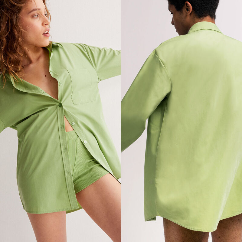 chemise unisexe - vert chemise unisexe - vert;