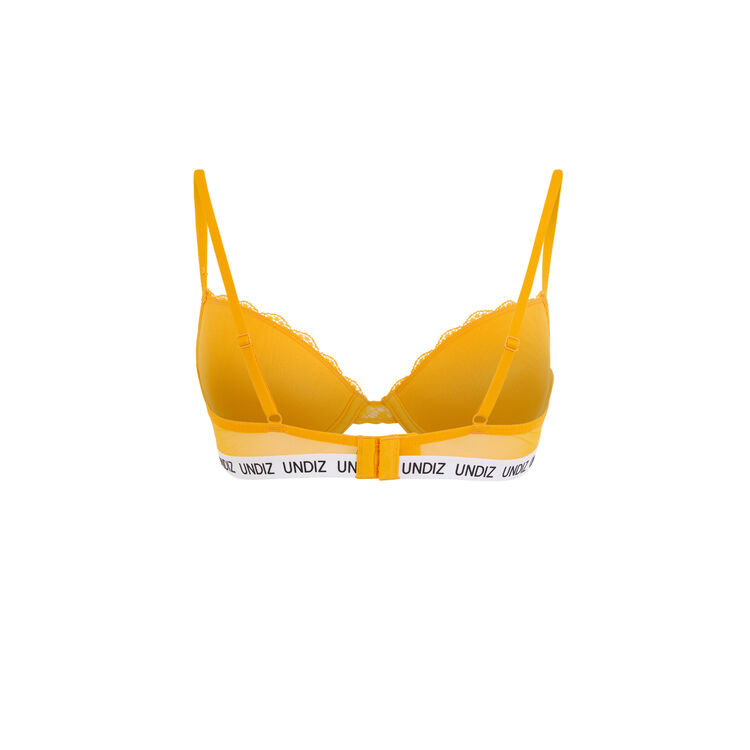 Soutien-gorge ampli safran secretiz laciz orange.